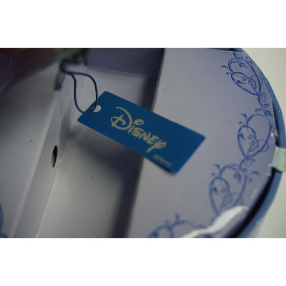 Disney Princess Cinderella Watch Sparkling Bezel Light Blue Leather‎ Strap NEW - Picture 6 of 11